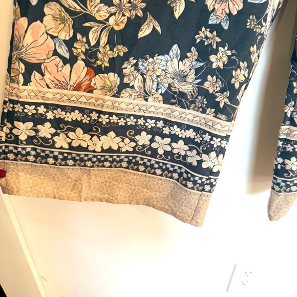 Sienna Sky Wide Leg Pants Floral Comfort Lounge SMALL Boho Cottagecore BOHEMIAN - Picture 5 of 13